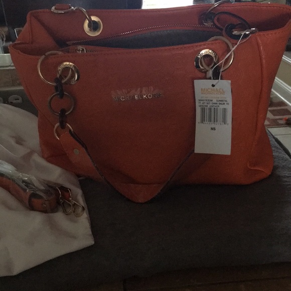 Michael Kors Handbags - Michael Kors  NWT Orange colot